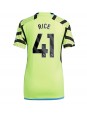 Arsenal Declan Rice #41 Venkovní Dres pro Dámské 2023-24 Krátký Rukáv
